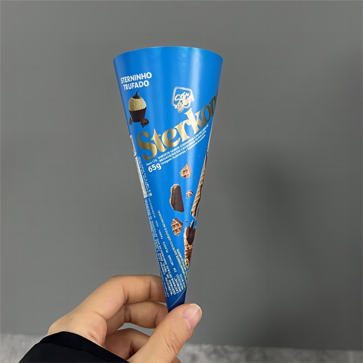 blue silver ice cream cone sleeves blue silver ice cream cone sleeves