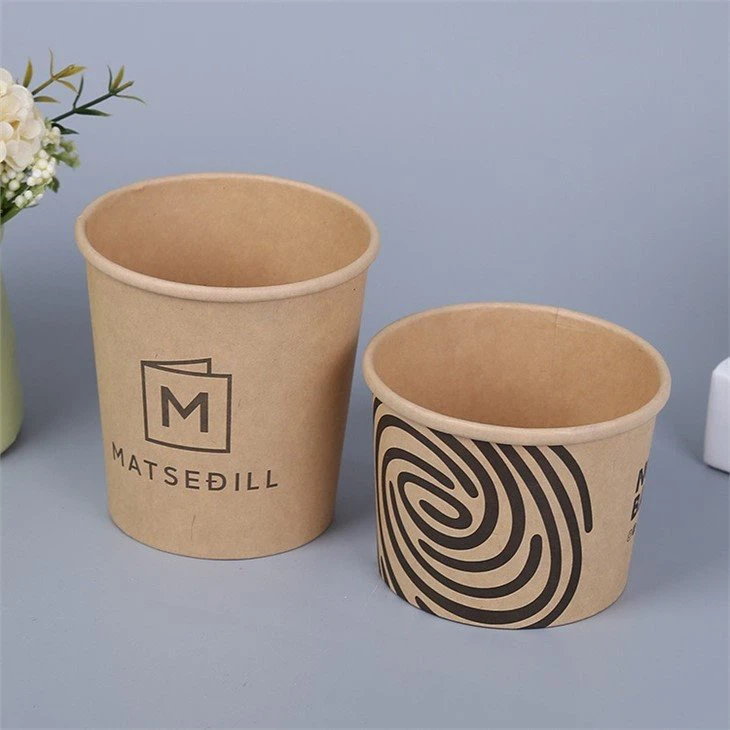 printed paper to go containers